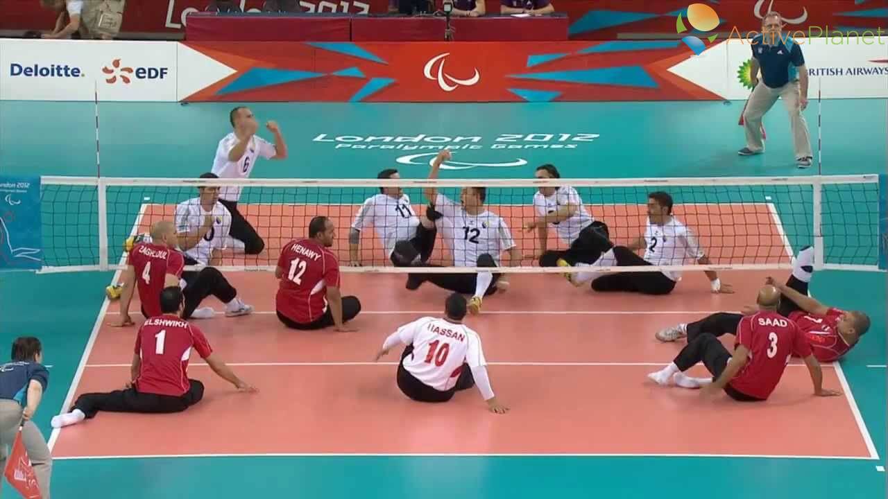 Sitting Volleyball gathering in Cyprus